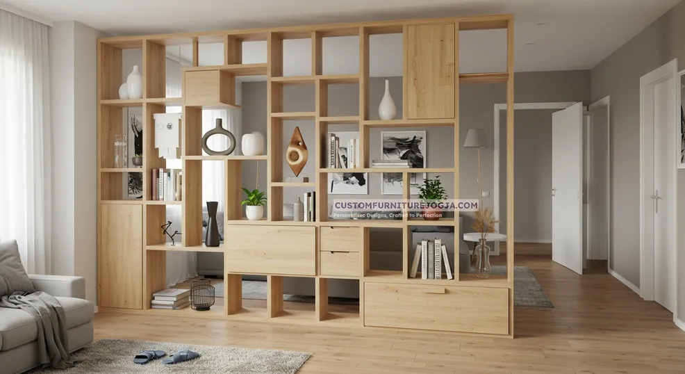 Jasa Pembuatan Rak Partisi Jogja